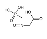 2-hydroxy-N-methyl-2-oxo-N-(phosphonomethyl)ethanamine oxide Structure