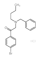 2-(benzyl-butyl-amino)-1-(4-bromophenyl)ethanone Structure