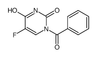 1-Benzoyl-5-fluorouracil结构式