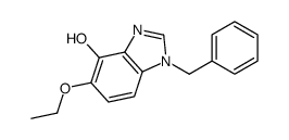 5-Ethoxy-1-benzyl-1H-benzimidazol-4-ol结构式