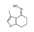 N-(3-methyl-6,7-dihydro-5H-1-benzofuran-4-ylidene)hydroxylamine结构式