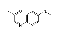 1-[4-(dimethylamino)phenyl]iminopropan-2-one Structure