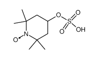 4-sulfonatooxy-2,2,6,6-tetramethylpiperidine-1-yloxyl Structure