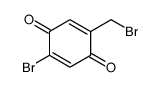 2-bromo-5-(bromomethyl)cyclohexa-2,5-diene-1,4-dione Structure