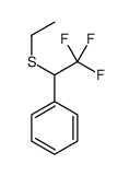 (1-ethylsulfanyl-2,2,2-trifluoroethyl)benzene结构式