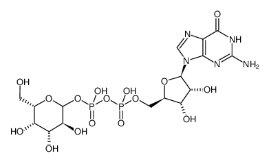 GDP-L-半乳糖钠盐结构式