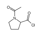 2-Pyrrolidinecarbonylchloride,1-acetyl-(9CI) Structure