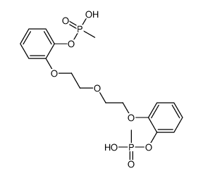 1,5-((3,3'-dimethylphosphate)diphenoxy)-3-oxapentane结构式