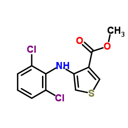 4-(2,6-Dichloroanilino)-3-thiophenecarboxylic Acid Methyl Ester picture