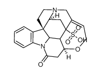 strychninesulfonic acid-I Structure