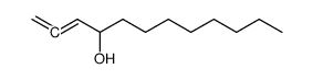 dodeca-1,2-dien-4-ol Structure