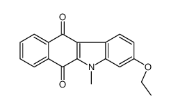 3-ethoxy-5-methylbenzo[b]carbazole-6,11-dione Structure