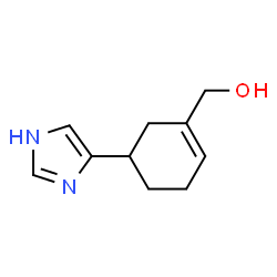 1-Cyclohexene-1-methanol,5-(1H-imidazol-5-yl)-结构式