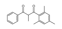 1-mesityl-2-methyl-3-phenyl-propane-1,3-dione Structure