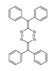 3,6-dibenzhydrylidene-3,6-dihydro-[1,2,4,5]tetrazine Structure