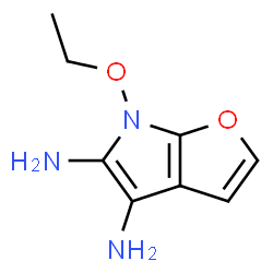 6H-Furo[2,3-b]pyrrole-4,5-diamine,6-ethoxy- picture