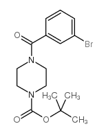 4-(3-溴苯甲酰基)哌嗪-1-羧酸叔丁酯图片