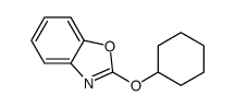 2-cyclohexyloxy-1,3-benzoxazole结构式