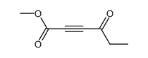 4-oxo-hex-2-ynoic acid methyl ester Structure