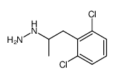 2-Hydrazino-1-(2,6-dichlorphenyl)propan结构式