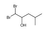 2-Pentanol, 1,1-dibromo-4-methyl Structure