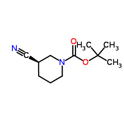 (R)-3-氰基哌啶-1-甲酸叔丁酯图片