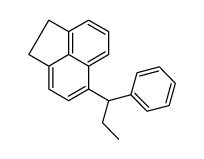 5-(1-phenylpropyl)-1,2-dihydroacenaphthylene结构式