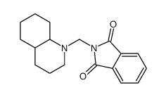 2-(3,4,4a,5,6,7,8,8a-octahydro-2H-quinolin-1-ylmethyl)isoindole-1,3-dione Structure