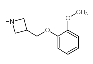 3-(2-Methoxy-phenoxymethyl)-azetidine Structure