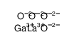 gallium,lanthanum(3+),oxygen(2-) Structure