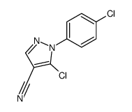 5-氯-1-(4-氯苯基)-1H-吡唑-4-甲腈图片