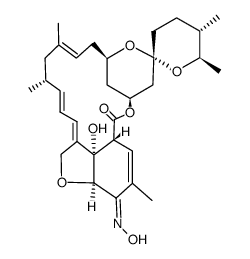 美倍霉素肟A3结构式