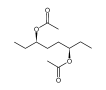 (R,R)-3,6-diacetoxyoctane结构式