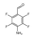 4-amino-2,3,5,6-tetrafluorobenzaldehyde structure