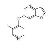 6-(3-碘吡啶-4-基氧基)呋喃并[3,2-b]吡啶图片