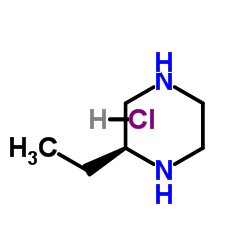 (2S)-2-Ethylpiperazine dihydrochloride structure