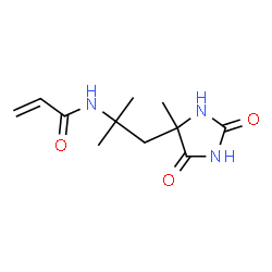 N-[2-Methyl-1-(4-methyl-2,5-dioxo-4-imidazolidinyl)-2-propanyl]acrylamide Structure