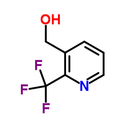 (2-(trifluoromethyl)pyridin-3-yl)methanol structure