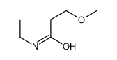 N-ethyl-3-methoxypropanamide Structure