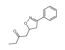 5-(2-Oxobutyl)-3-phenyl-2-isoxazoline结构式