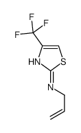 N-prop-2-enyl-4-(trifluoromethyl)-1,3-thiazol-2-amine Structure