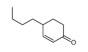 4-butylcyclohex-2-en-1-one Structure