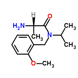 N-Isopropyl-N-(2-methoxybenzyl)-L-alaninamide Structure