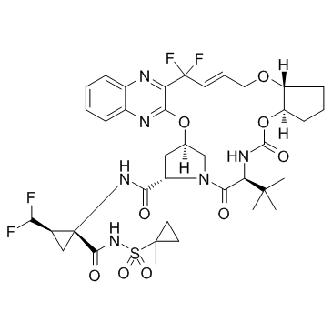 Glecaprevir Structure