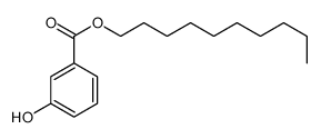 decyl 3-hydroxybenzoate Structure