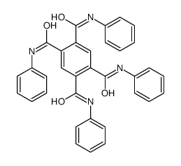 1-N,2-N,4-N,5-N-tetraphenylbenzene-1,2,4,5-tetracarboxamide结构式