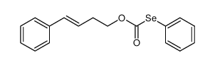 O-((E)-4-phenylbut-3-en-1-yl) Se-phenyl selenocarbonate Structure