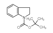 1-BOC-INDOLINE Structure