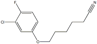 6-(3-chloro-4-fluorophenoxy)hexanenitrile图片