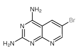 6-bromopyrido[2,3-d]pyrimidine-2,4-diamine Structure